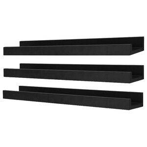 Edge Picture Frame Ledge (Set of 3)