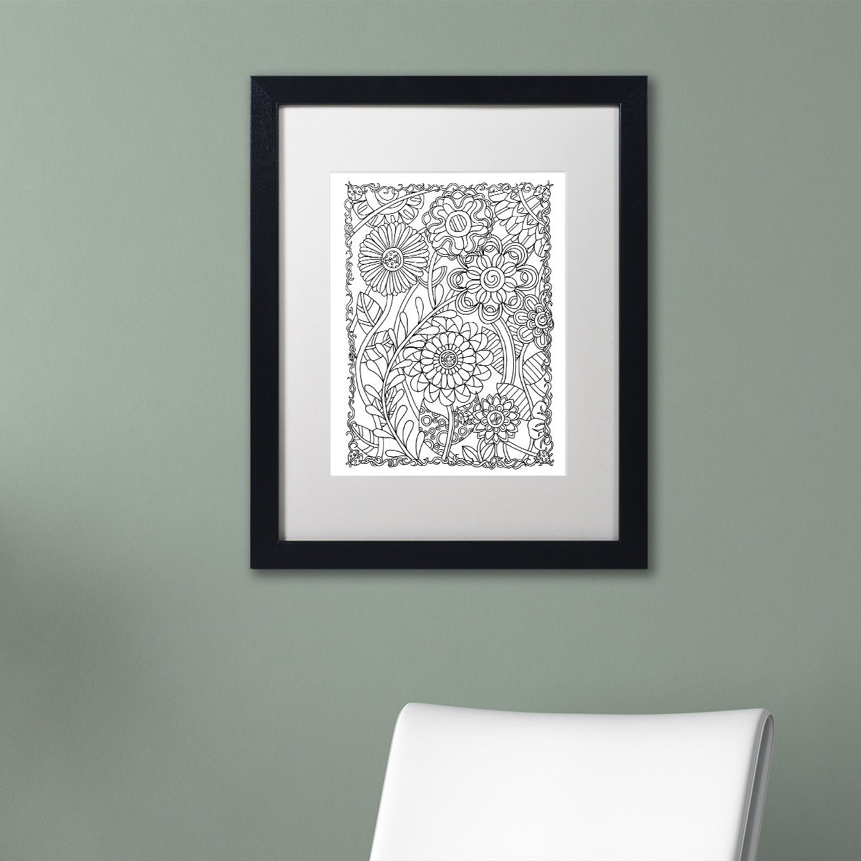 Trademark Art Glorious Framed Graphic Art On Canvas Wayfair