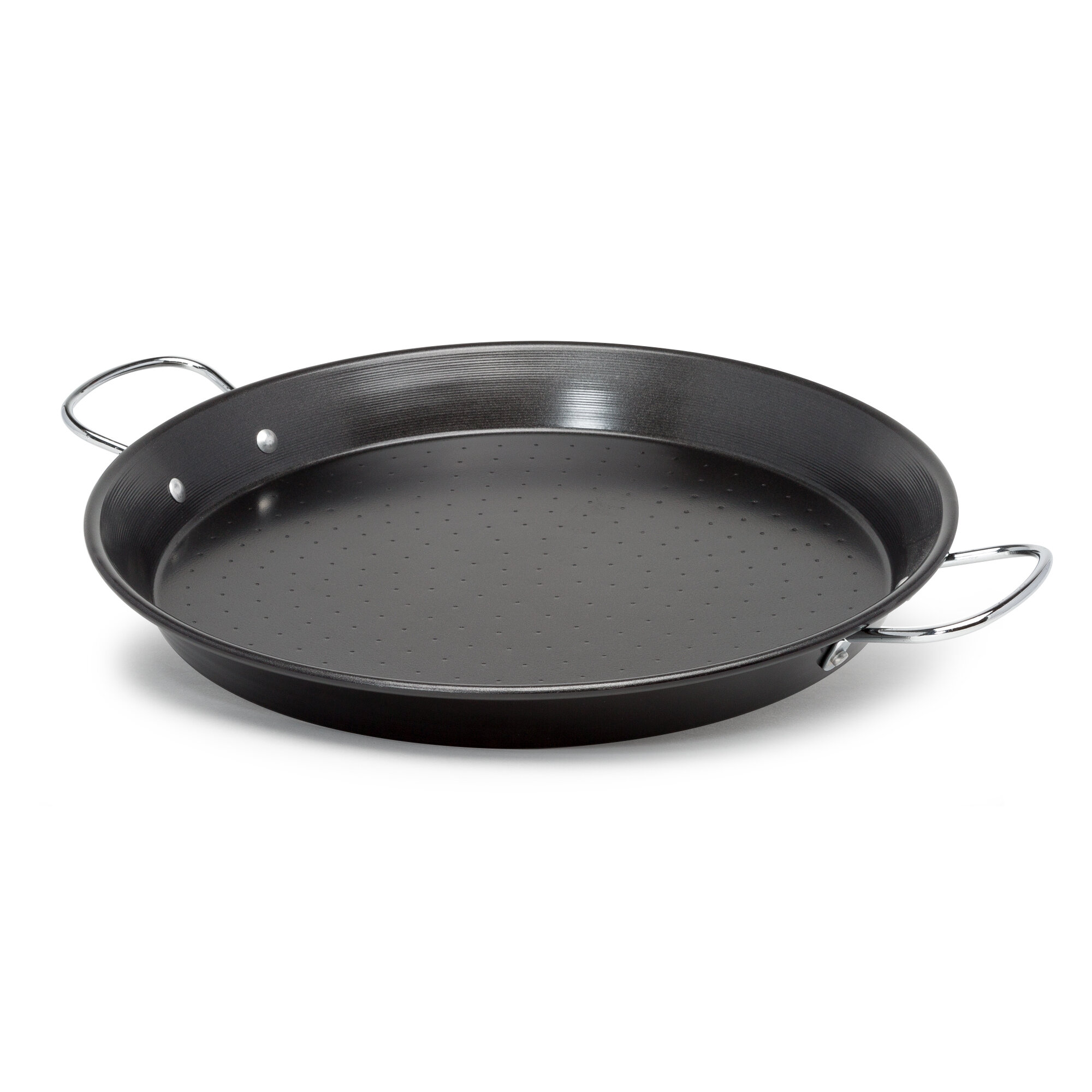 Professional Spanish ENAMELED STEEL Paella Pan PANS Heavy Duty ALL SIZES 