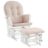 pink glider rocker