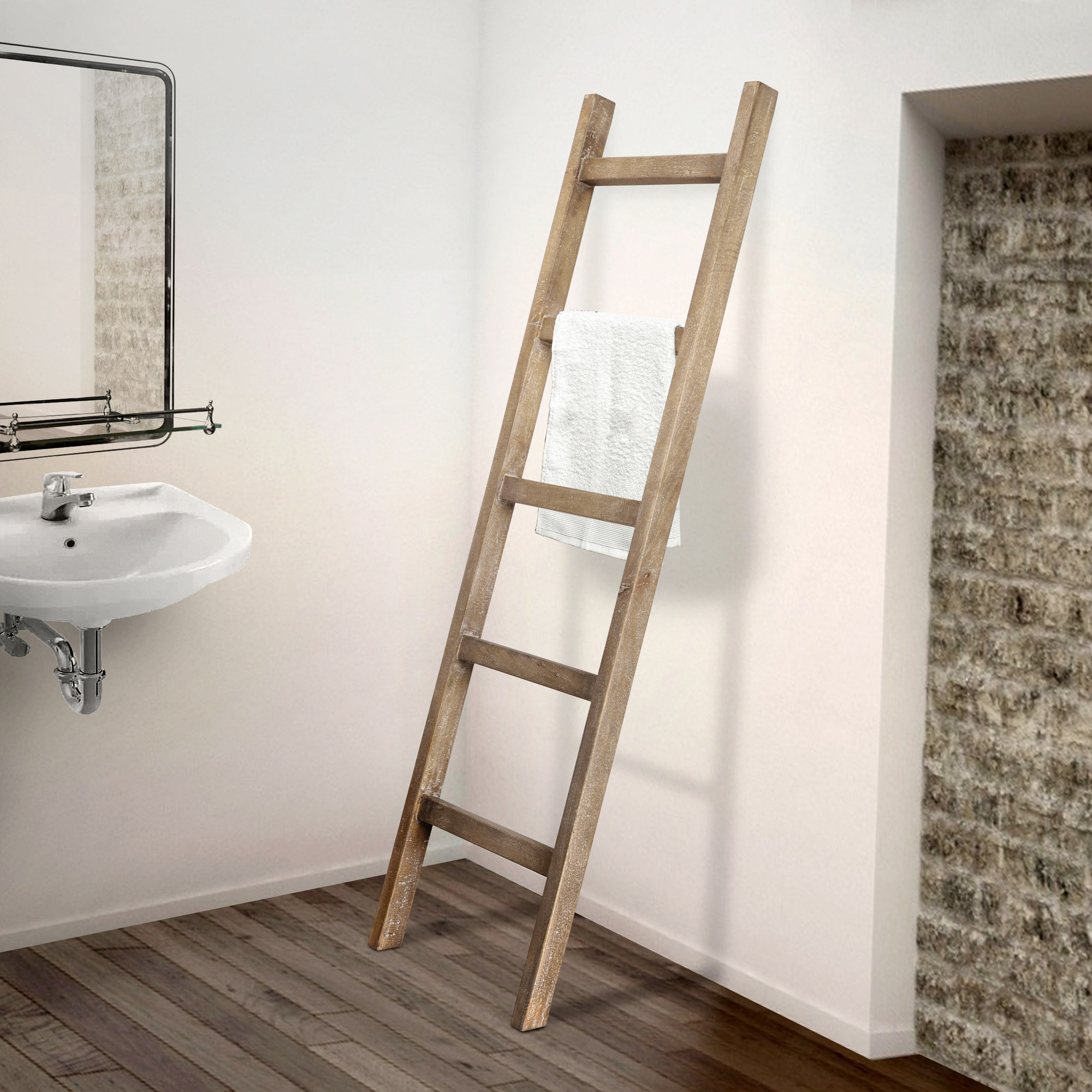 decorative towel ladder