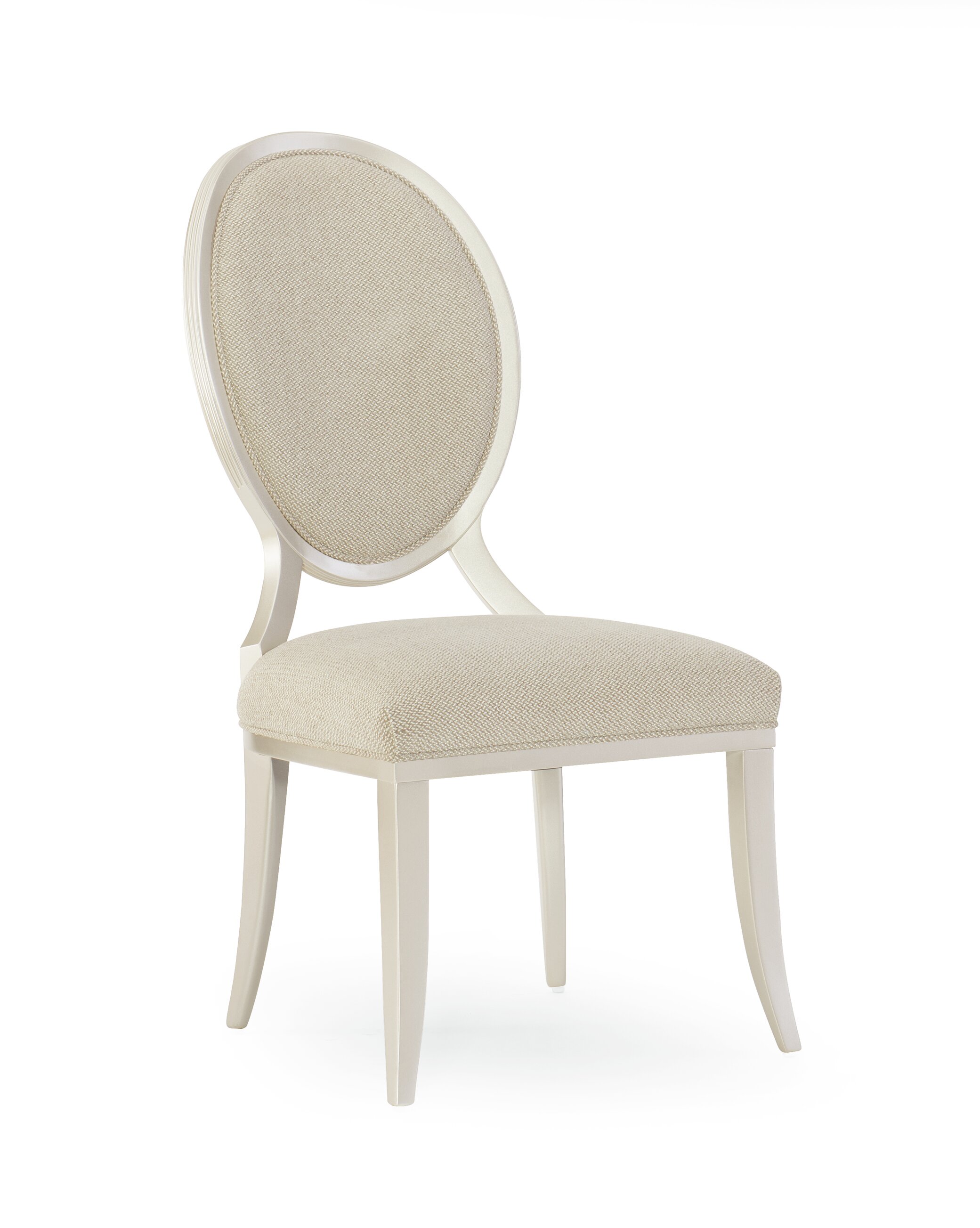 Caracole Compositions Avondale Dining Chair In Cream Wayfair