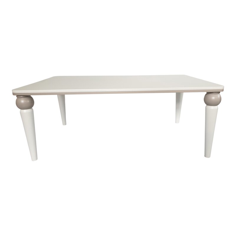 Brayden Studio Modern Coffee Table Cream Cappucino Wayfair