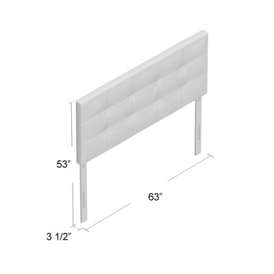 Irick Upholstered Panel Headboard