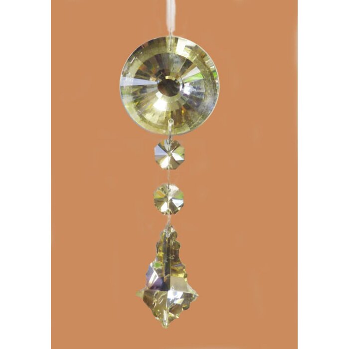 The Holiday Aisle Glass Dangling Pendant Christmas Ornament Wayfair