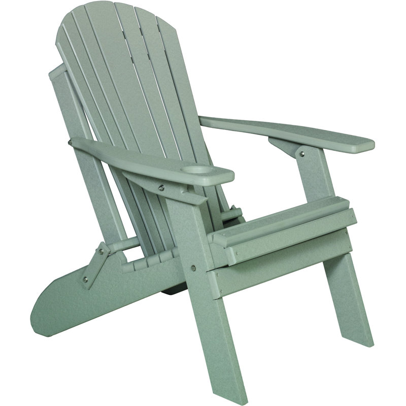 Bayou Breeze Mcgraw Plastic Folding Adirondack Chair Wayfair