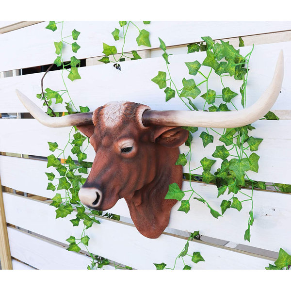 Union Rustic Ebros Large Wildlife Texas Longhorn Bull
