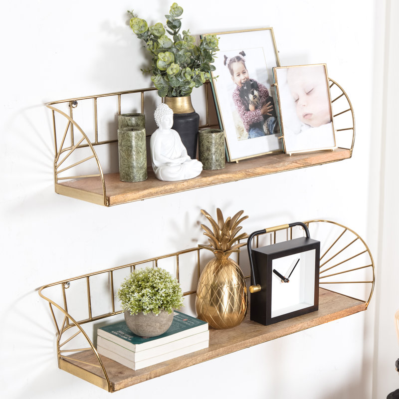 Trista Wall Shelf (Set of 2)