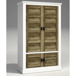 Drehtürenschrank Oregon, 191,5 cm H x 119 cm B x 50 cm T von Idea