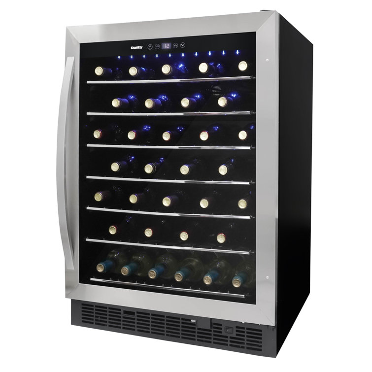 Danby 60 Bottle Single Zone Built In Wine Refrigerator Reviews Wayfair
