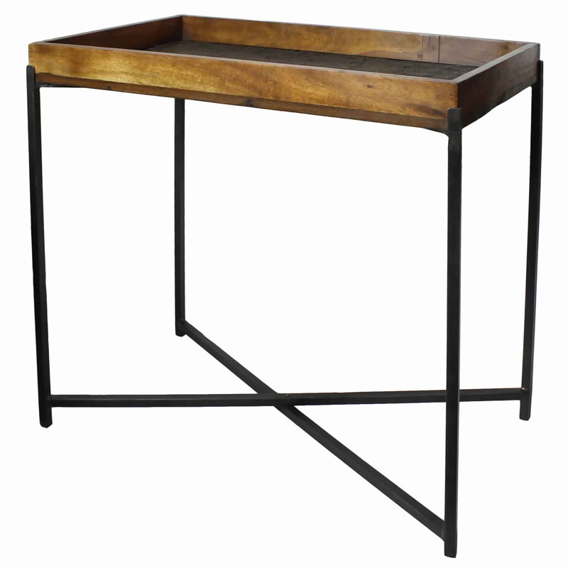 wooden tray table