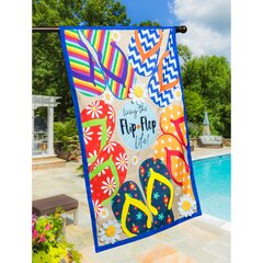 Details about   Rain Or Shine Large Flip It Welcome To Our Home Porch Flag 28"x40" 