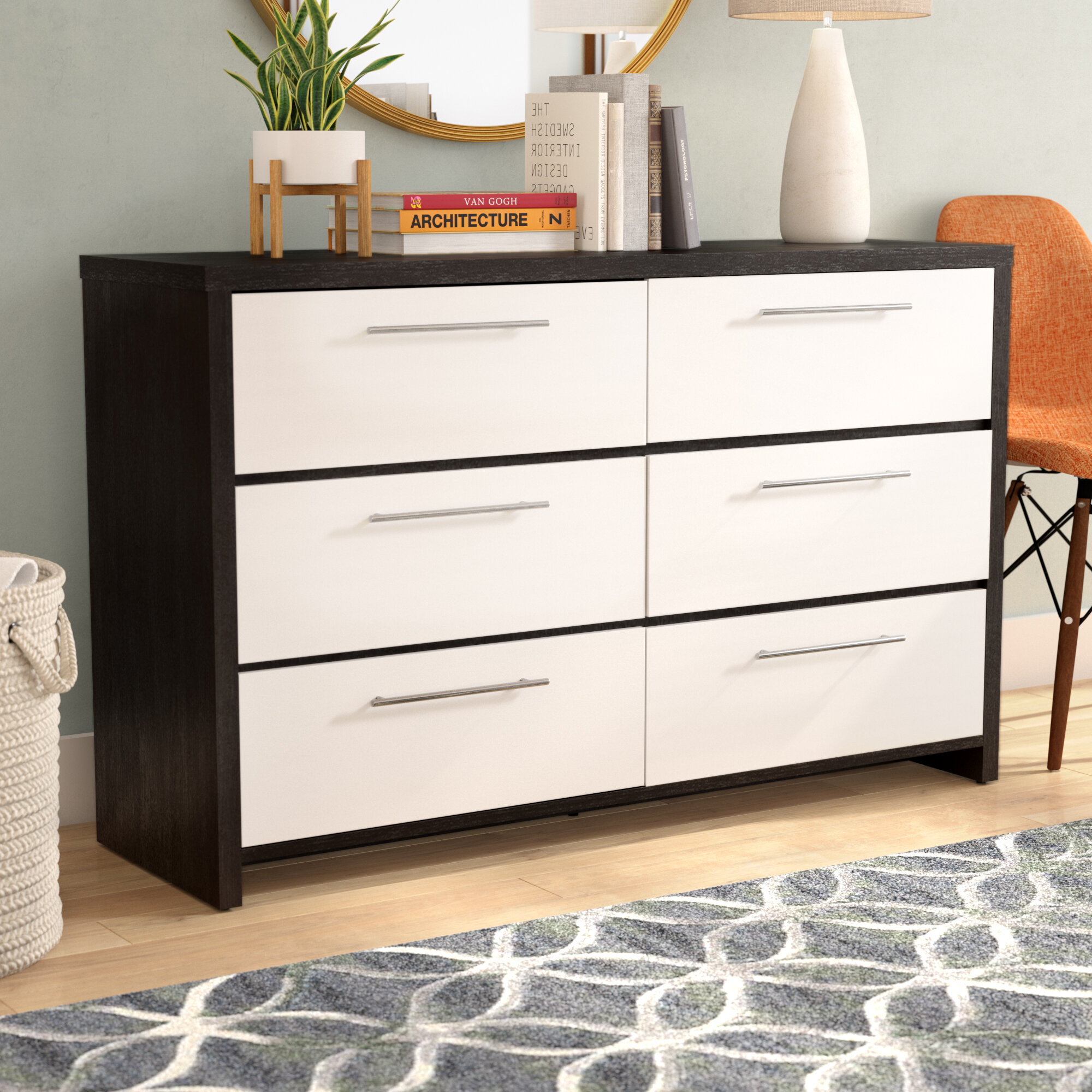 Langley Street Clarkedale 6 Drawer Double Dresser Reviews Wayfair