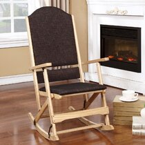 Wood Folding Rocking Chair Wayfair