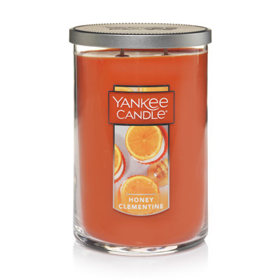 Honey Clementine Scented Tumbler Candle YANKEE CANDLE