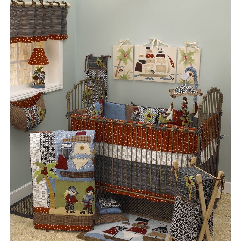 pirate crib sheets