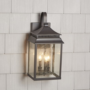 Best Briarfield 3-Light Outdoor Wall Lantern By Birch Lane™ Outdoor Lighting Briarfield 3-Light Outdoor Wall Lantern By Birch Lane™ Outdoor Lighting