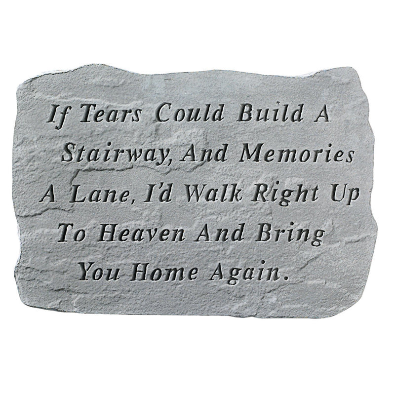 Design Toscano If Tears Could Build A Stairway Memorial Stone