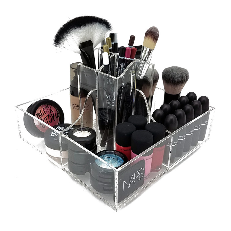 Vandue Corporation Abby Rotating Cosmetic Makeup Organizer Tray