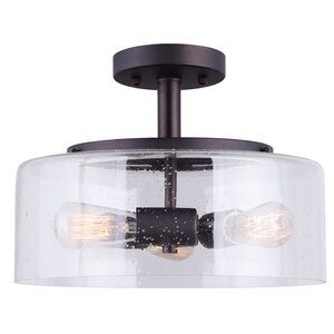 Chantalle 3-Light Semi Flush Mount