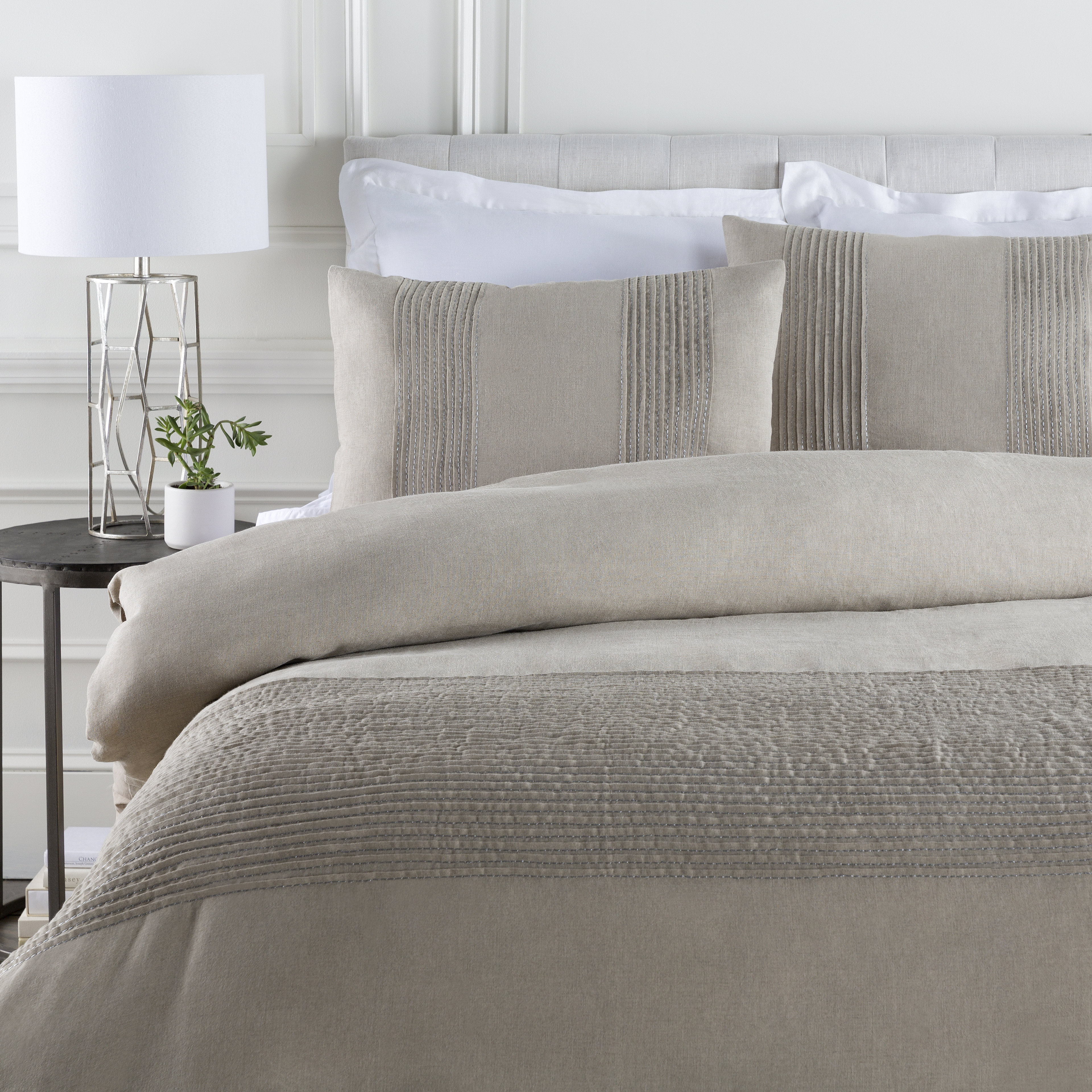 neutral duvet cover