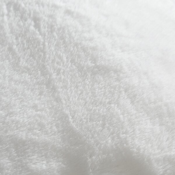 Grey Dearfoams Fur Bolster Pillow 