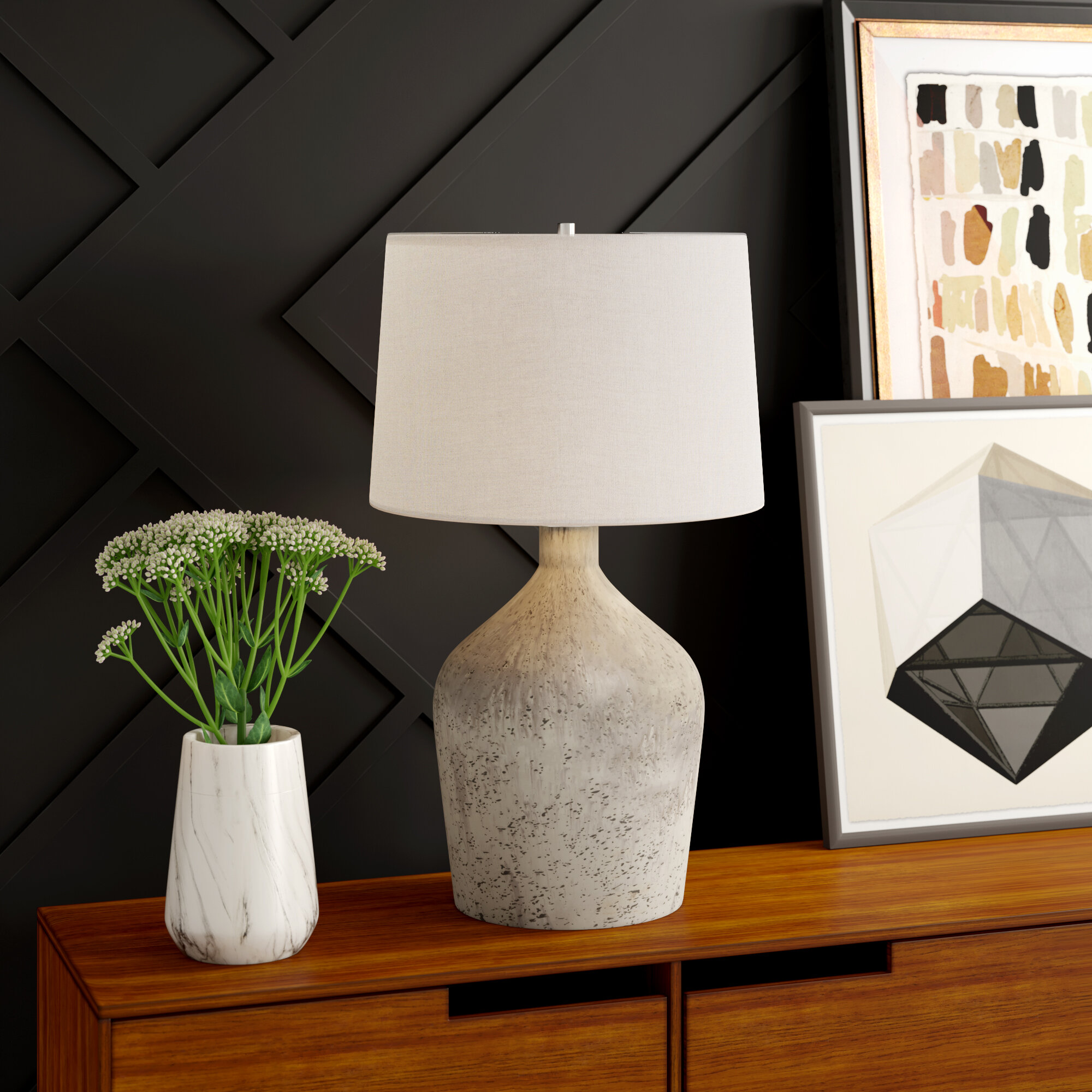 Taupe best sale bedside lamps