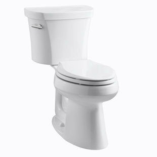 Go to store & view more images Kohler Highline Comfort Height 1.28 GPF Elongated Two-Piece Toilet