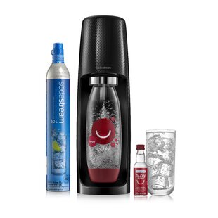 Tea and Cocktail Drinks with Fruit Water Carbonator Machine for Homemade Sparkle Water 10 pcs CO2 bottles Coffee Soda Carbonator Soda Maker for Home Juice Portable Soda Water Maker with CO2 and BPA-free Bottle