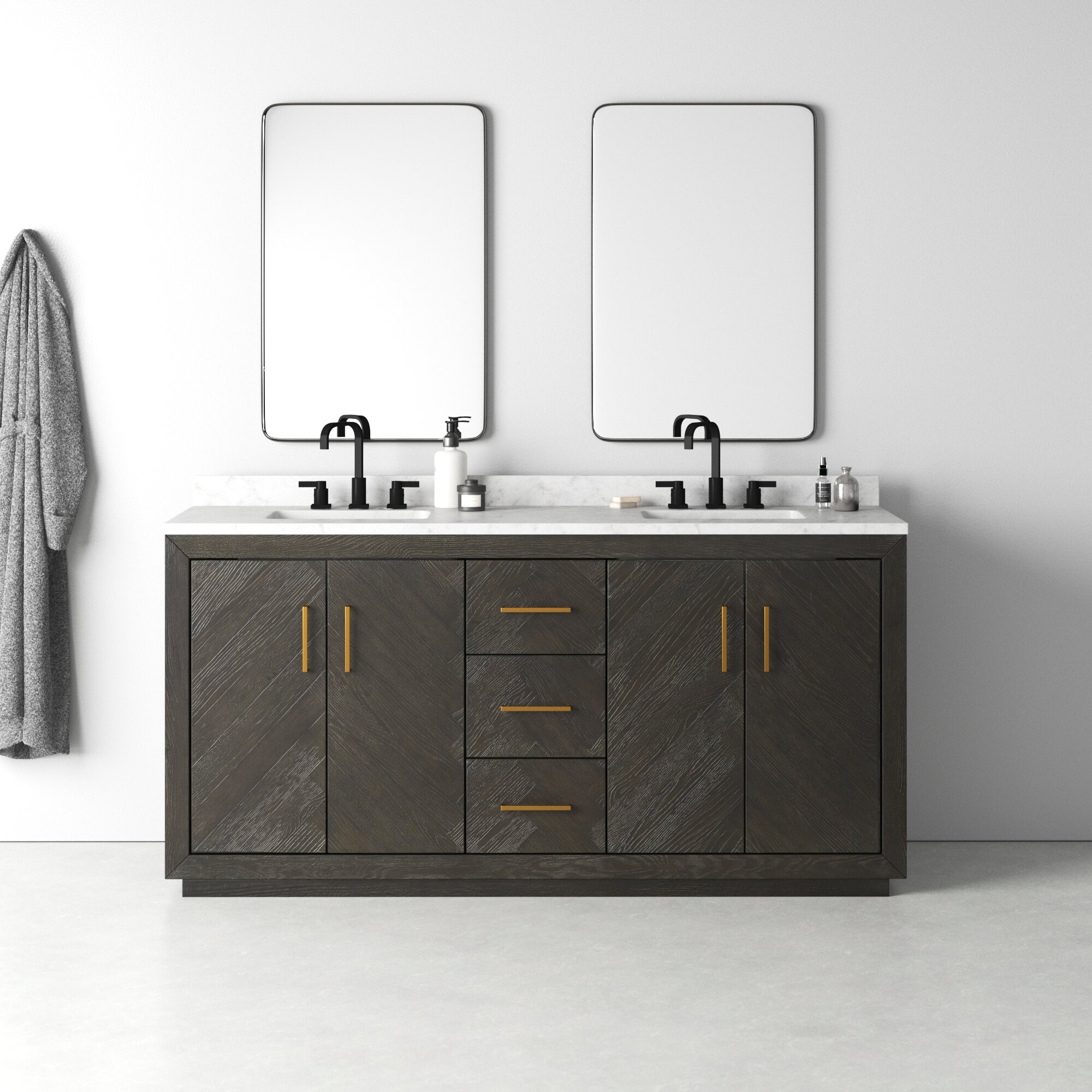 3 Drawer 72 Inch Bathroom Vanities Youll Love In 2021 Wayfair