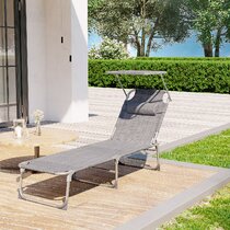 folding garden lounger