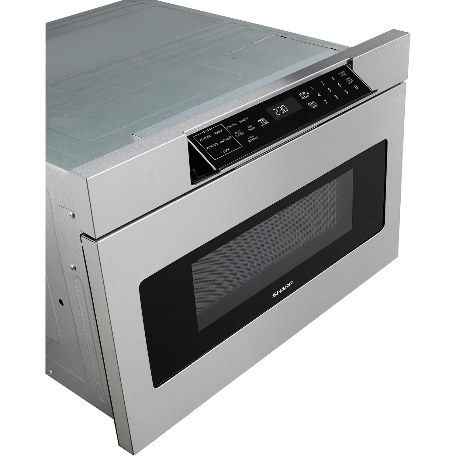 Sharp 23'' 1.2 Cubic Feet cu. ft. Microwave Drawer with Sensor Cooking ...