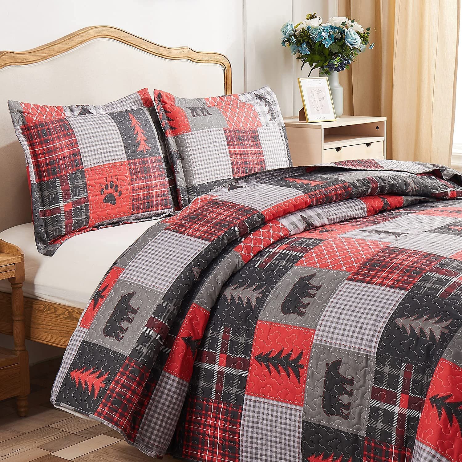 cabin duvet cover