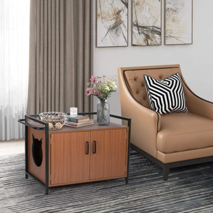 Double Cat Litter Box Wayfair Ca