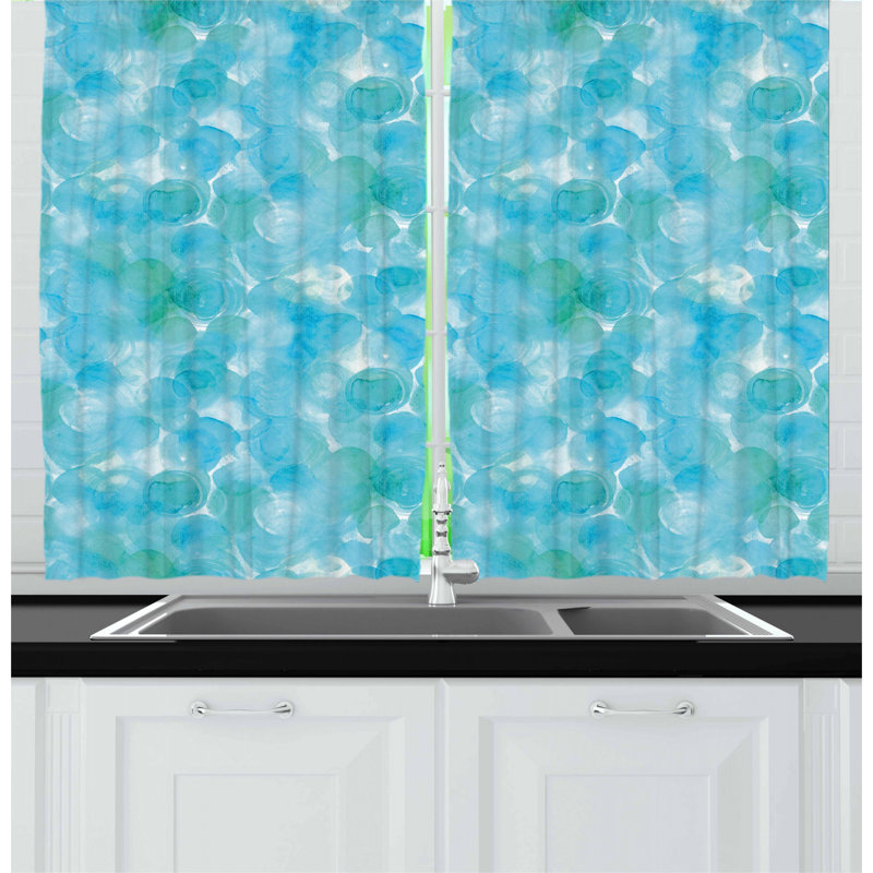 East Urban Home Errill Kitchen Curtains Kitchen Curtain Wayfair