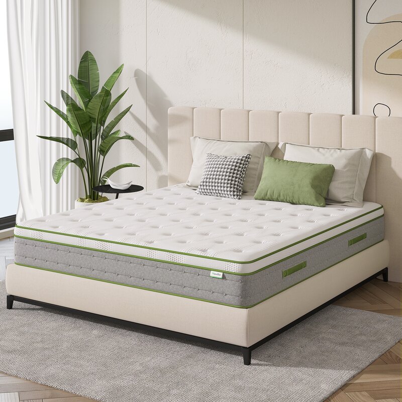 Home 10'' Medium Hybrid Sofa Bed Mattress & Reviews 