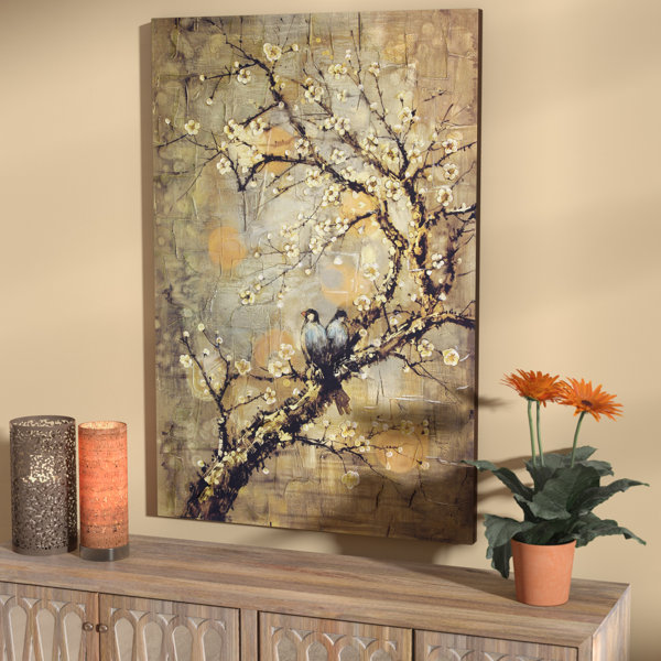 Love Birds Painting Wayfair
