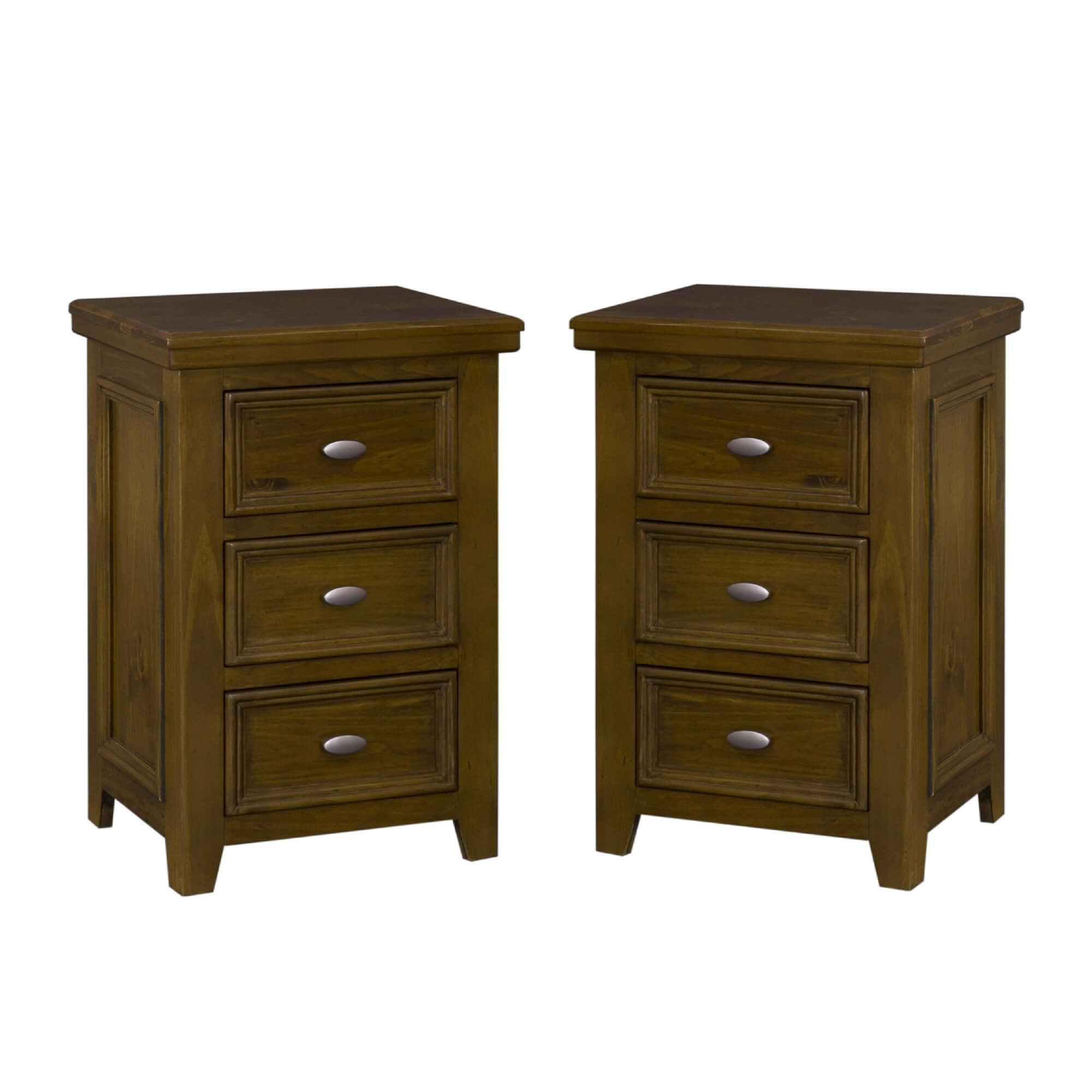 Marlow Home Co. Jocelyn Solid + Manufactured Wood Bedside Table