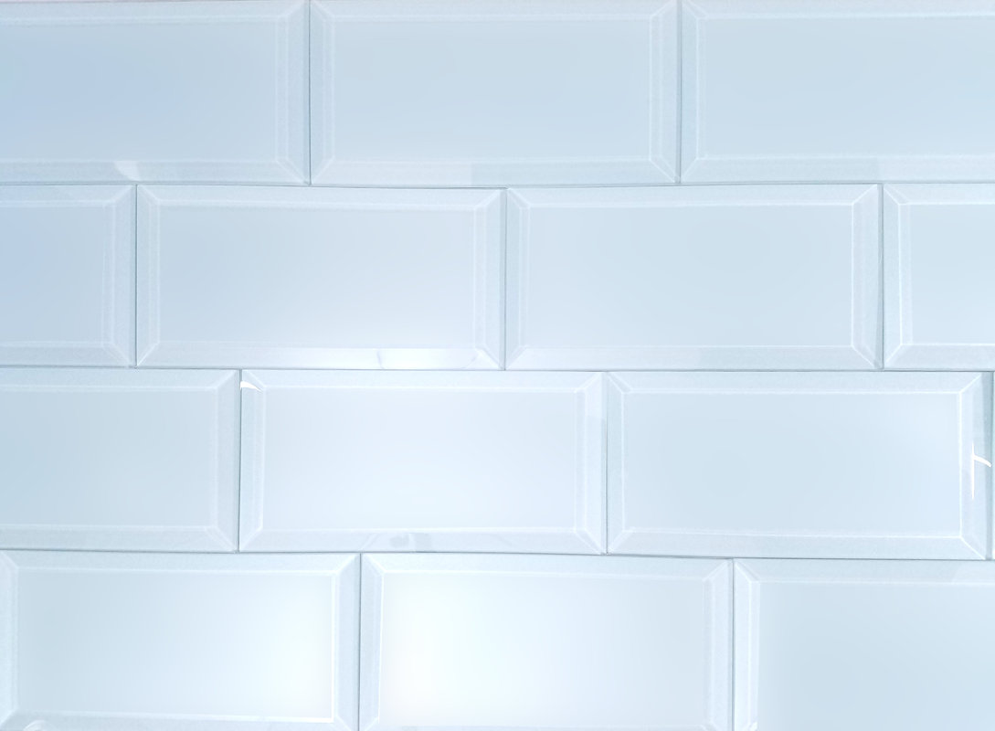 Abolos Frosted Elegance 3 X 6 Gl Subway Tile In Matte Blue Frosted Elegance 3 X 6 Gl Subway Tile In Matte Blue