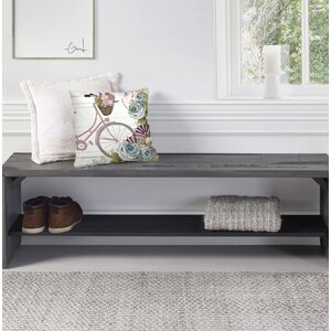 Arocho Rustic Solid Reclaimed Wood Storage Bench