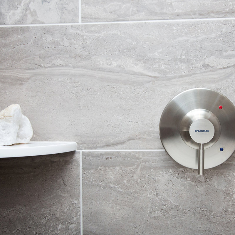 Speakman Neo Pressure Balanced Brushed Nickel Valve Trim – US Bath Store