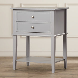 light gray end tables