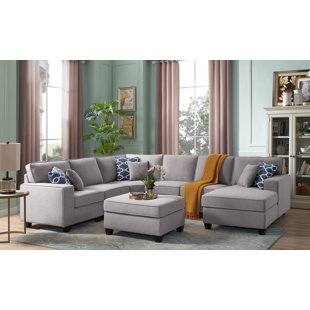 Go to store & view more images Mequon Modular Sectional with Ottoman by Latitude Run