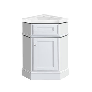 Corner Bathroom Vanities You\'ll Love | Wayfair Corner Bathroom Vanities You\'ll Love | Wayfair