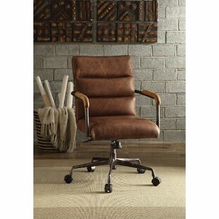 Leonardo Genuine Leather Task Chair | Joss & Main