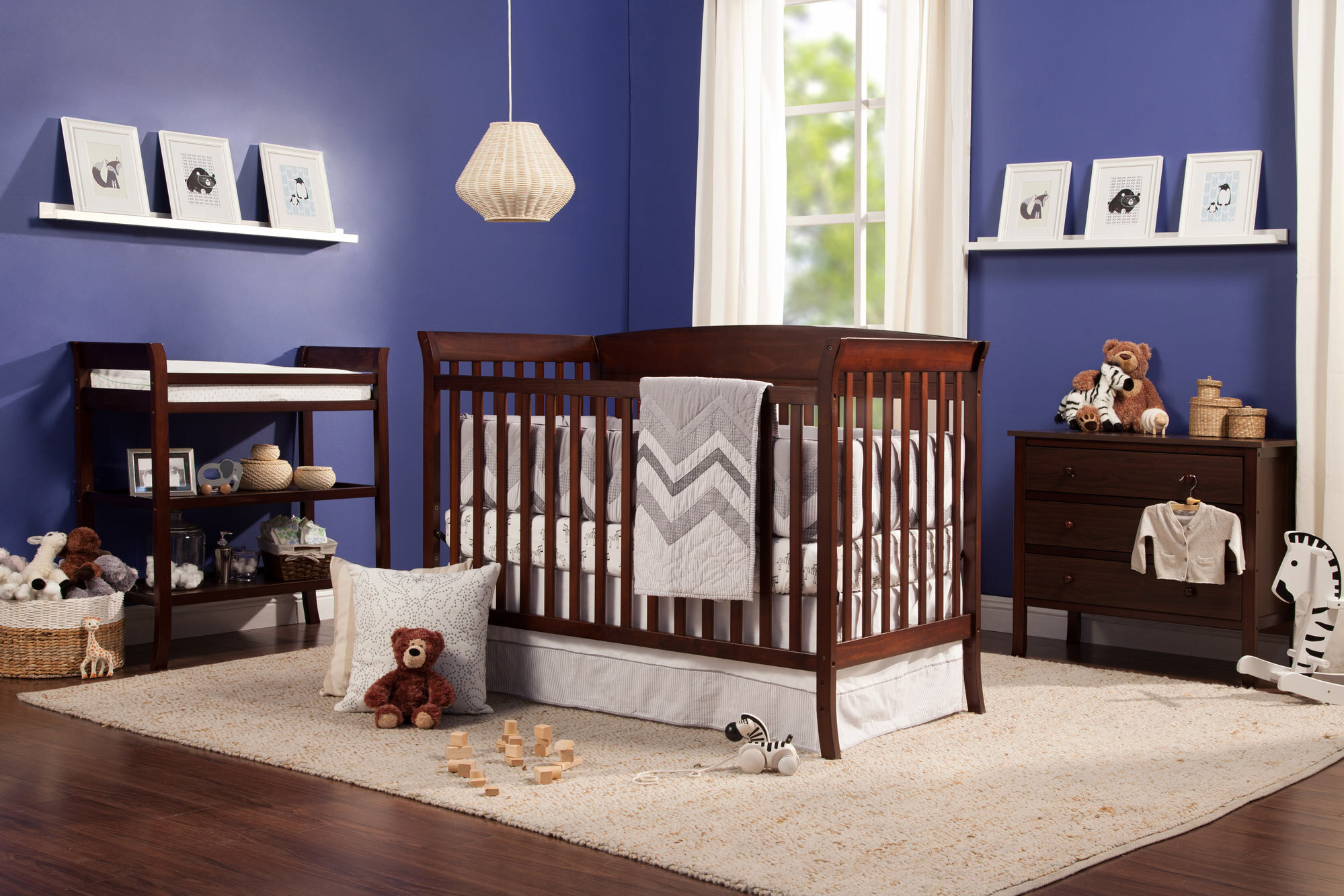 Davinci Tyler 4 In 1 Convertible 5 Piece Nursery Furniture Set