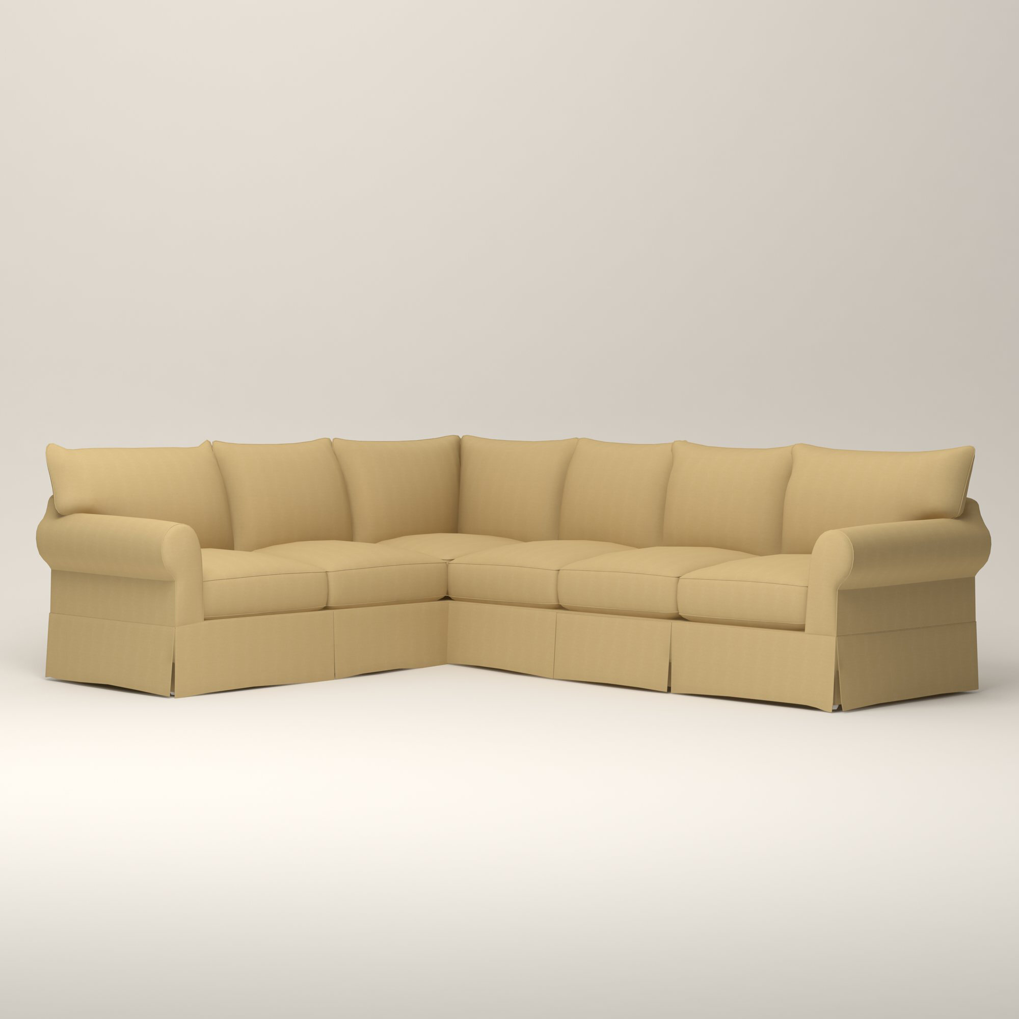 Jameson 117″ Wide Down Cushion Sectional