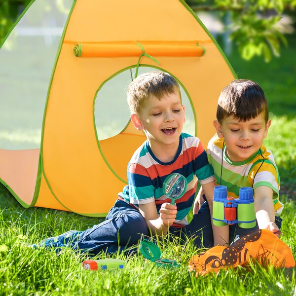 evaluerbare analysere lovgivning MOVTOTOP Kids Camping Set Outdoor Adventure Tools Kit Nature Science Class  Learning Supplies Scientific Expendition Set | Wayfair