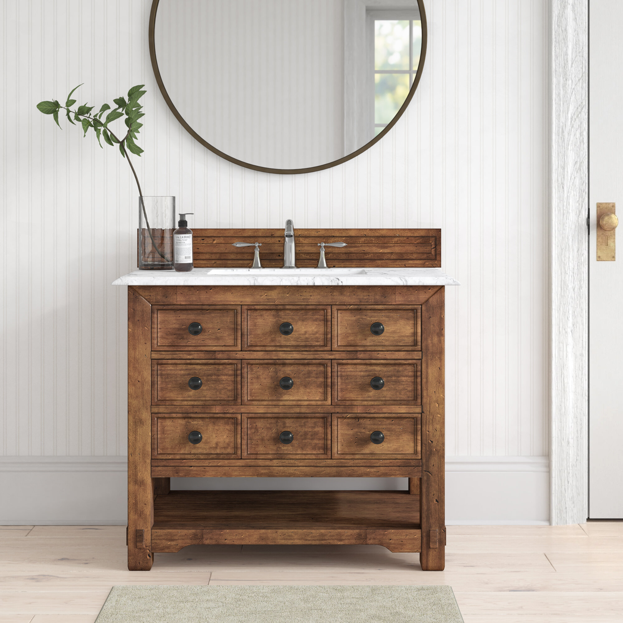 Birch Lane Kruger 36 Single Bathroom Vanity Set Reviews Wayfair