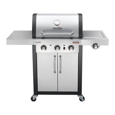 finition noire. Barbecue à gaz à 3 brûleurs avec système de cuisson TRU-Infrared Char-Broil Performance Series 340B 